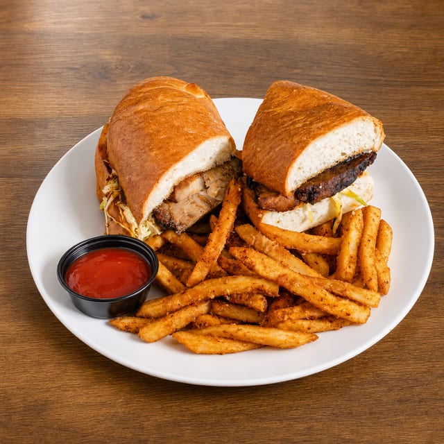 Pork Belly Banh-Mi.