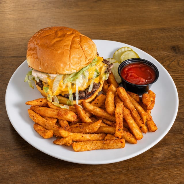 Belly Double Smash Burger.